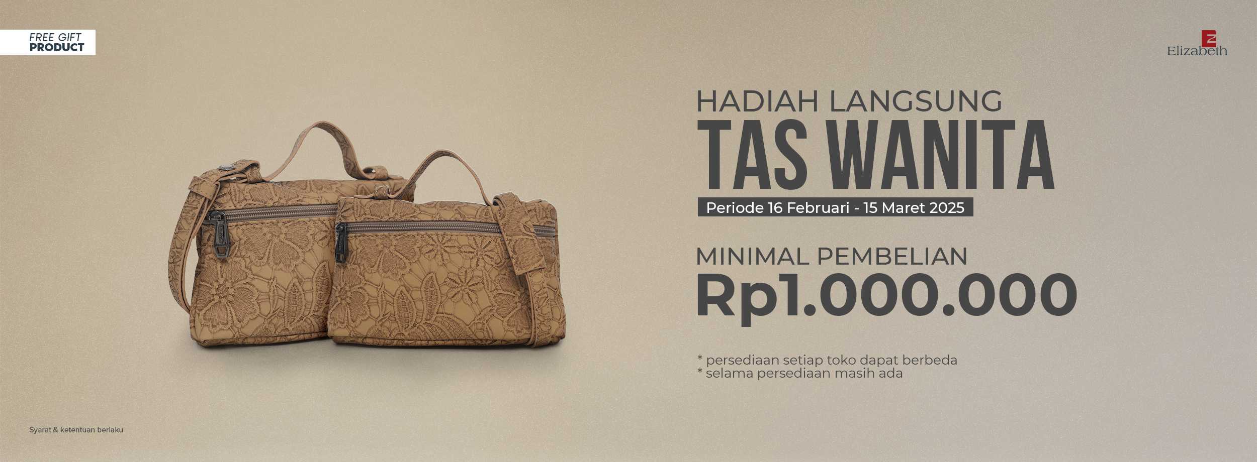 Tas Wanita Elizabeth