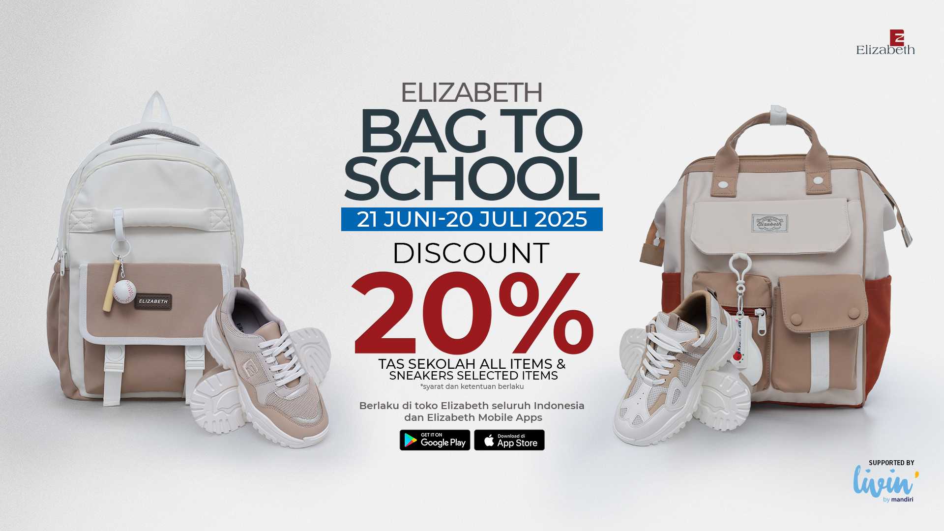 tas sekolah elizabeth