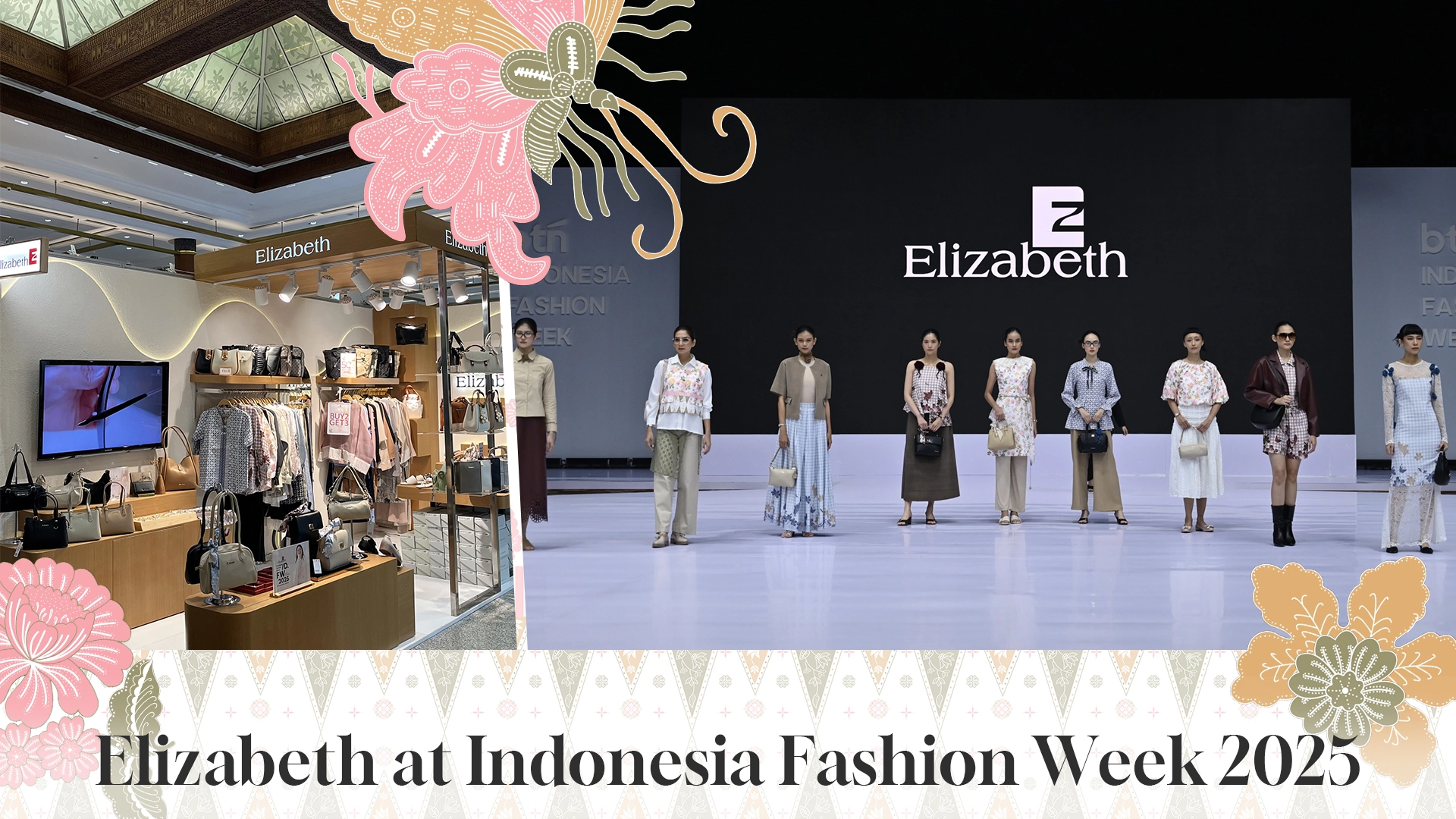 elizabeth di indonesia fashion week