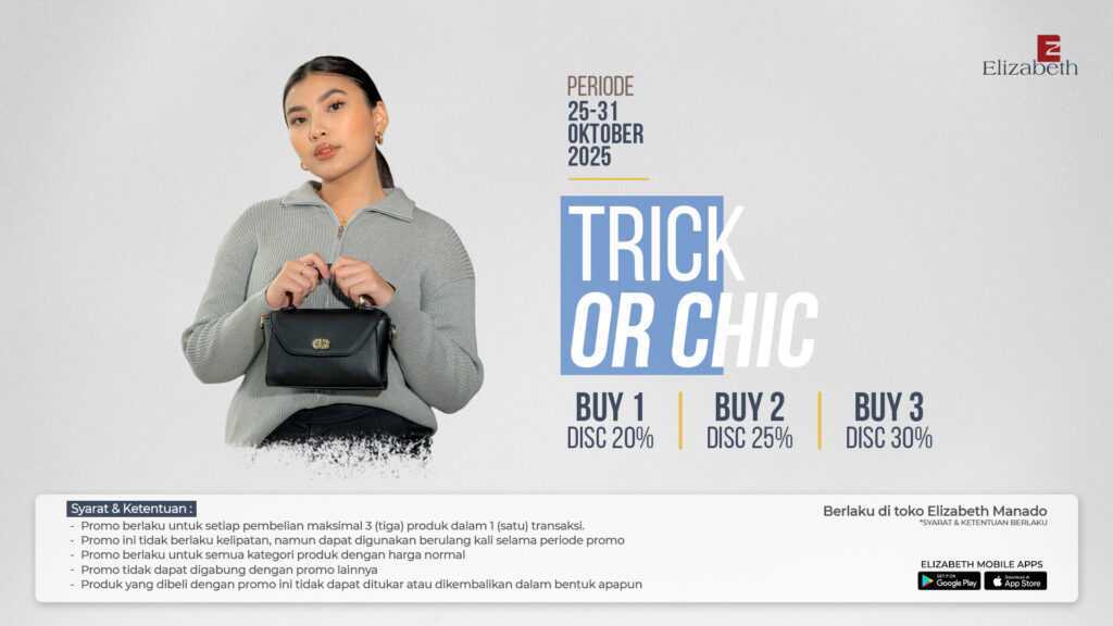 Promo Elizabeth Manado Oktober