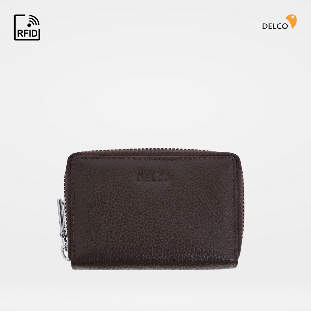 Dompet Pria Delco Leather Wallet 0113-0015 (ANTI-RFID)