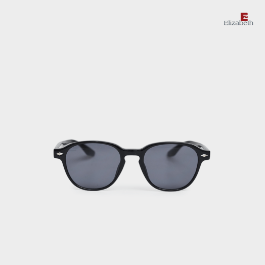 Elizabeth Glasses Kacamata Hitam Wanita Sunglasses Round-Square - 0803-4799