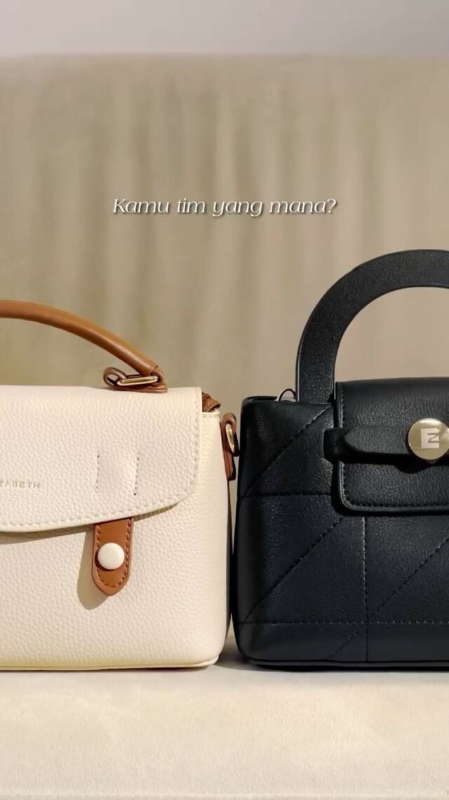 Mini bag alert 🚨
Sama-sama mungil, sama-sama stylish, tapi vibes-nya beda!

✨ Team structured & bold
atau
✨ Team soft & vintage

Tulis di komen ya—Ezers pilih yang mana?👇

--
in frame:
Tas Elizabeth Handbag 0798-1911 -- idr 370.000
Tas Elizabeth Mini Handbag 0798-1912 -- idr 370.000

#elizabeth
#paragonofelegance
#celebratewomen
#rekomendasitas
#taselizabeth